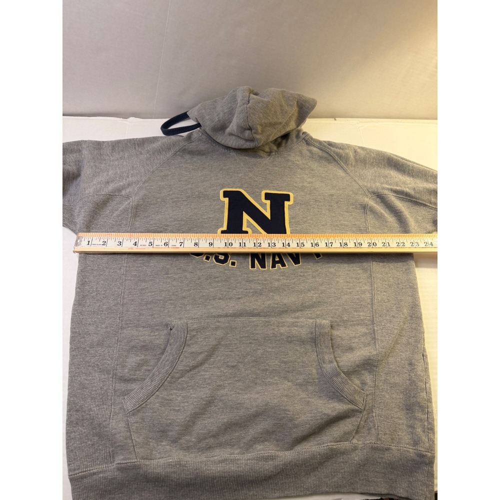 Champion US Navy Hoodie Pullover Sweatshirt Mens Size Large Hoodie - Picture 5 of 8